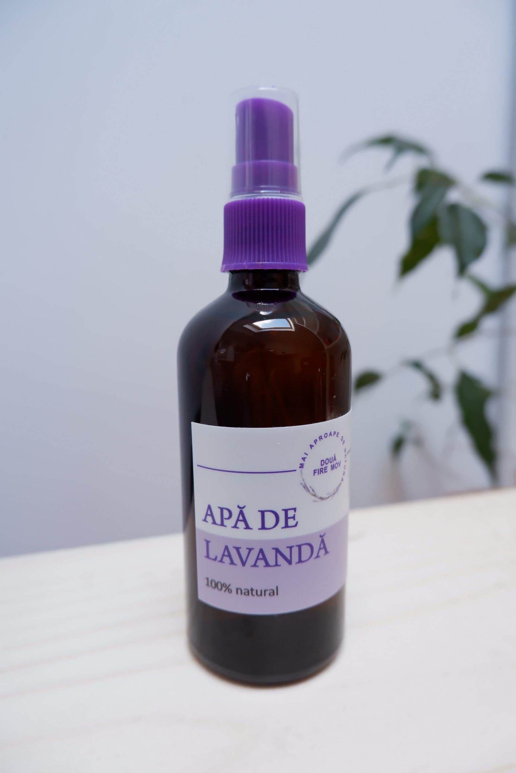 Apă florală de lavandă, 100% naturală, spray, 100ml